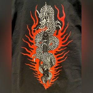 Hidden Hand Tattoo (Dragon & Blade) T-shirt.